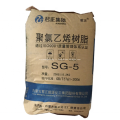 Résine PVC SG5 Chlorure de polyvinyle pour les profils PVC